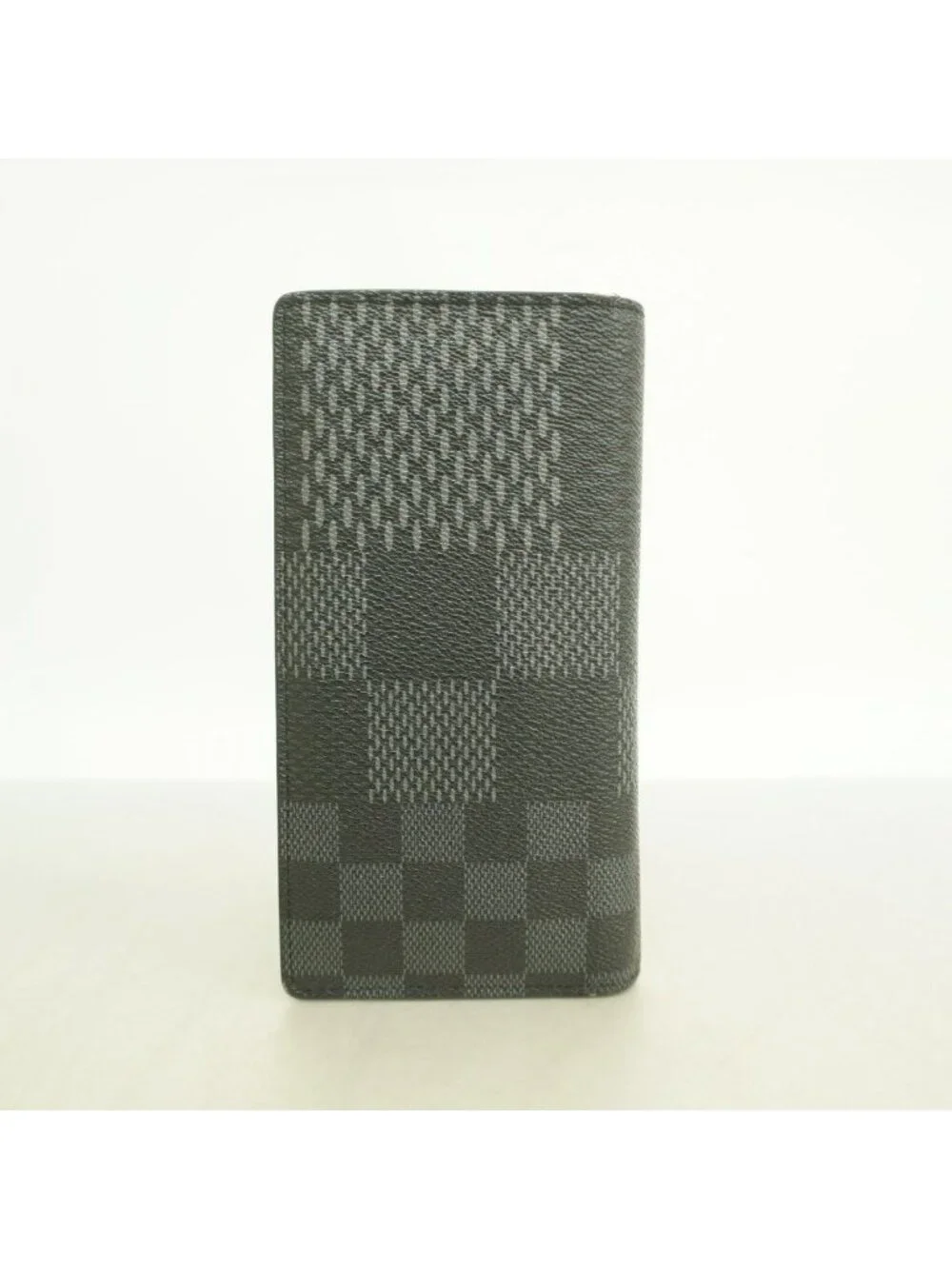 Louis Vuitton Wallet Damier Graphite Portefeuille Brazza NM Black